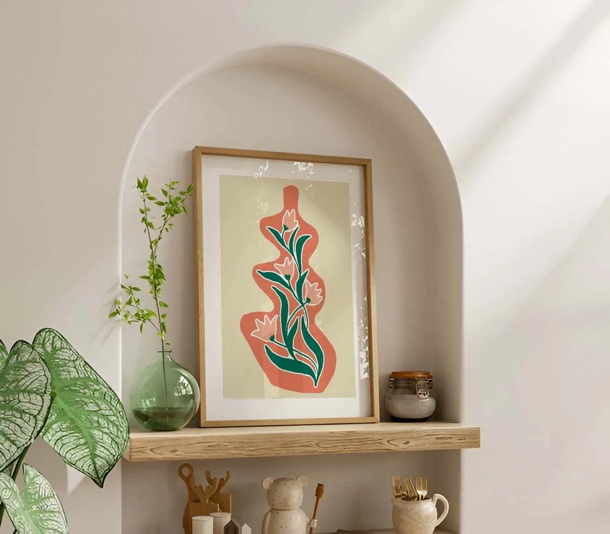 Modern Bloom Poster