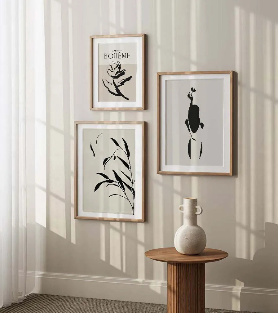 Modern Boho Gallery Wall