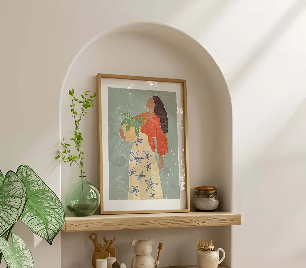 Botanical Muse Poster