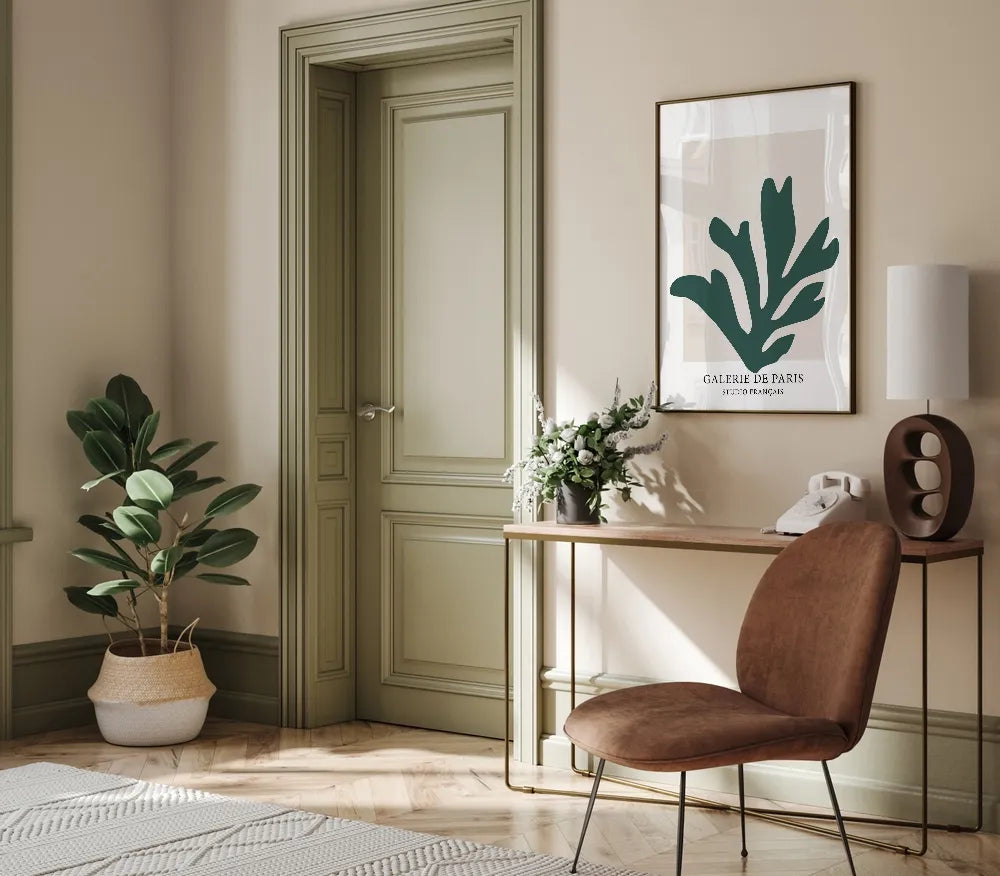 Green Harmony Gallery Wall