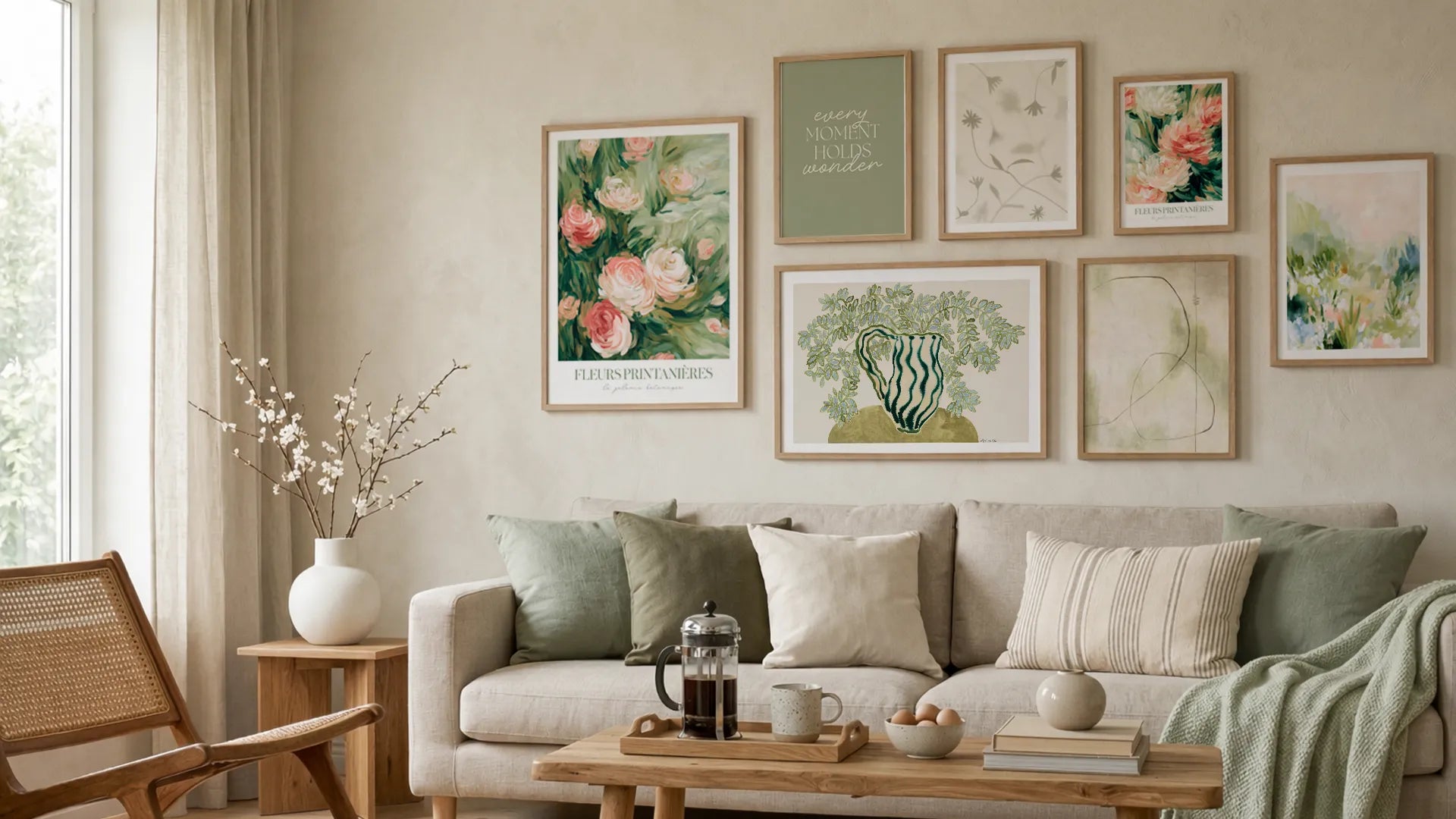 Sage & Petal Poster No. 1