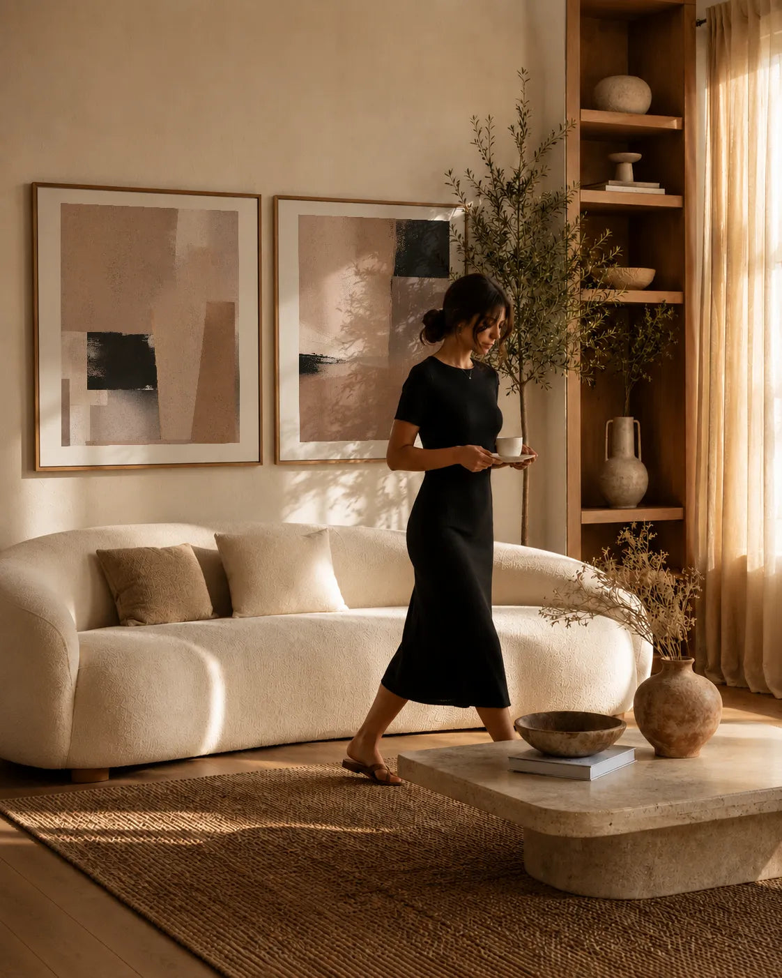Harmonious Serenity Gallery Wall