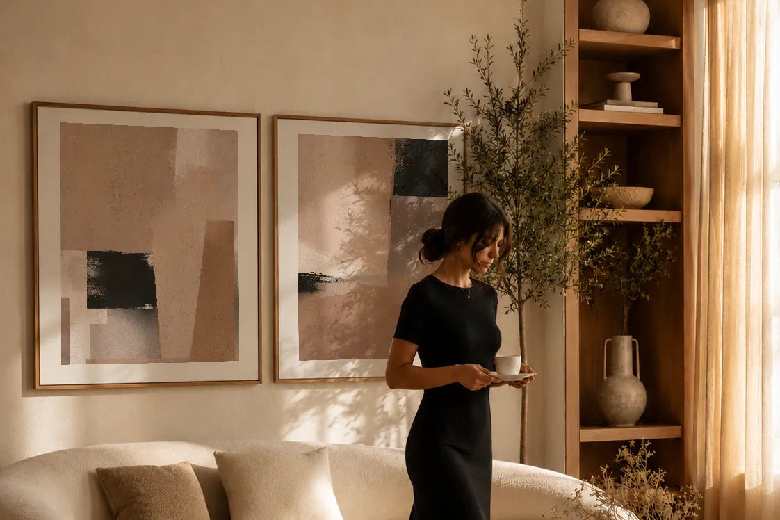 Harmonious Serenity Gallery Wall