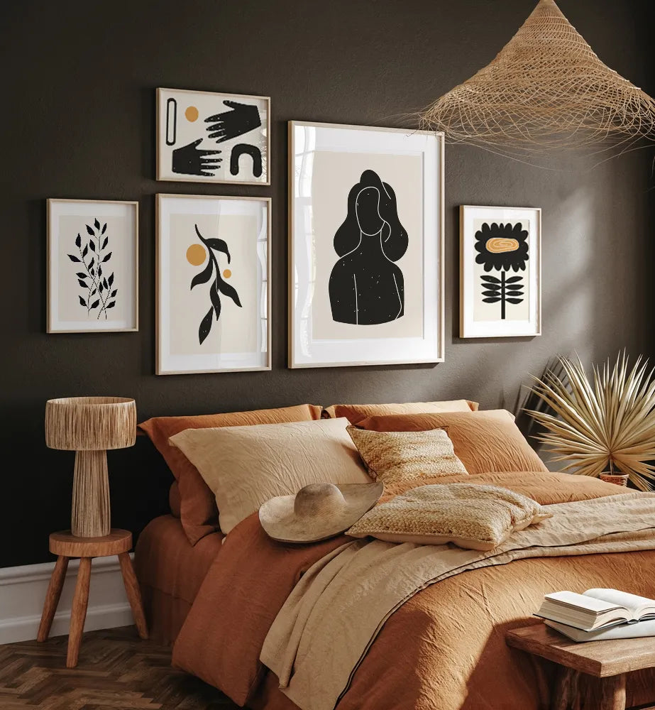 Bohemian Bloom Gallery Wall