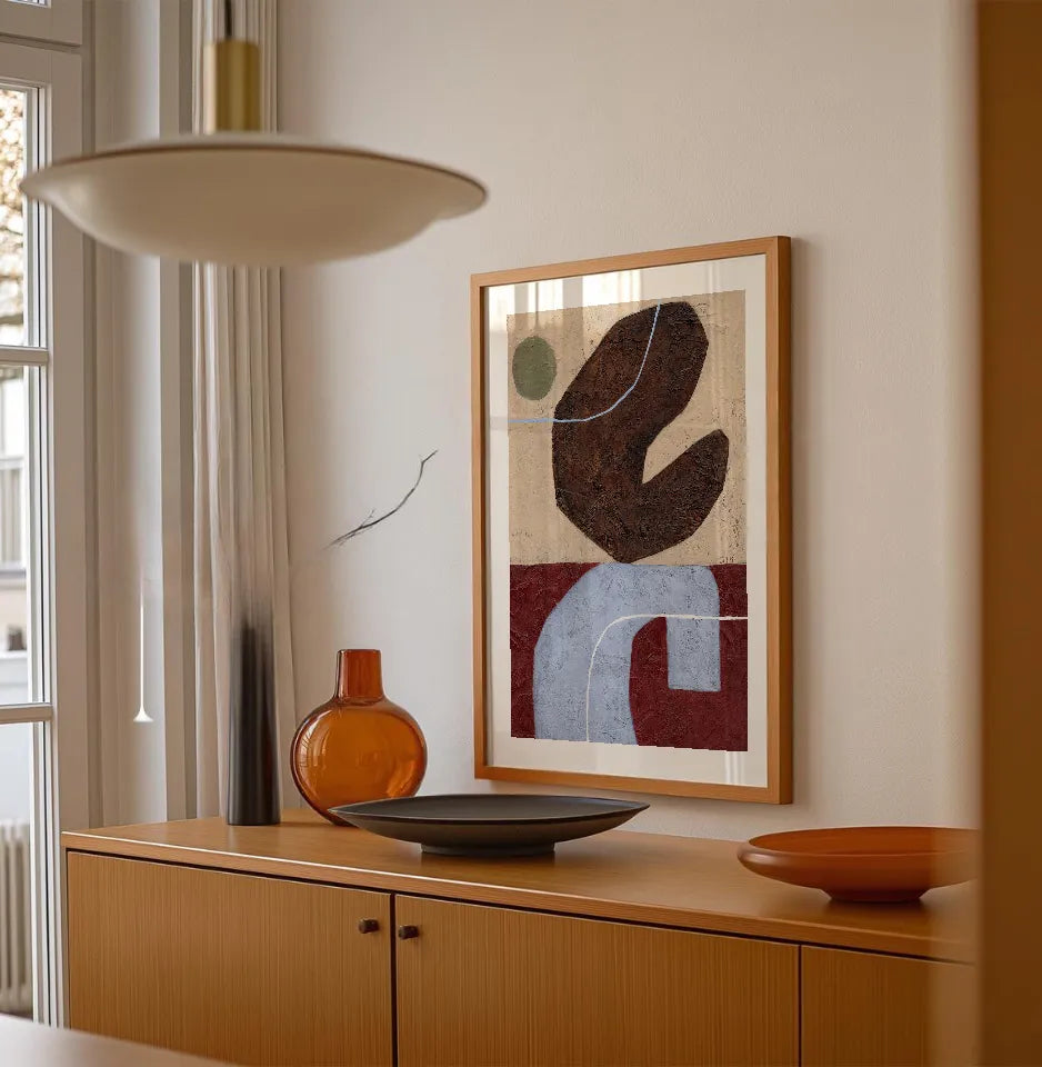 Umber Horizon Poster