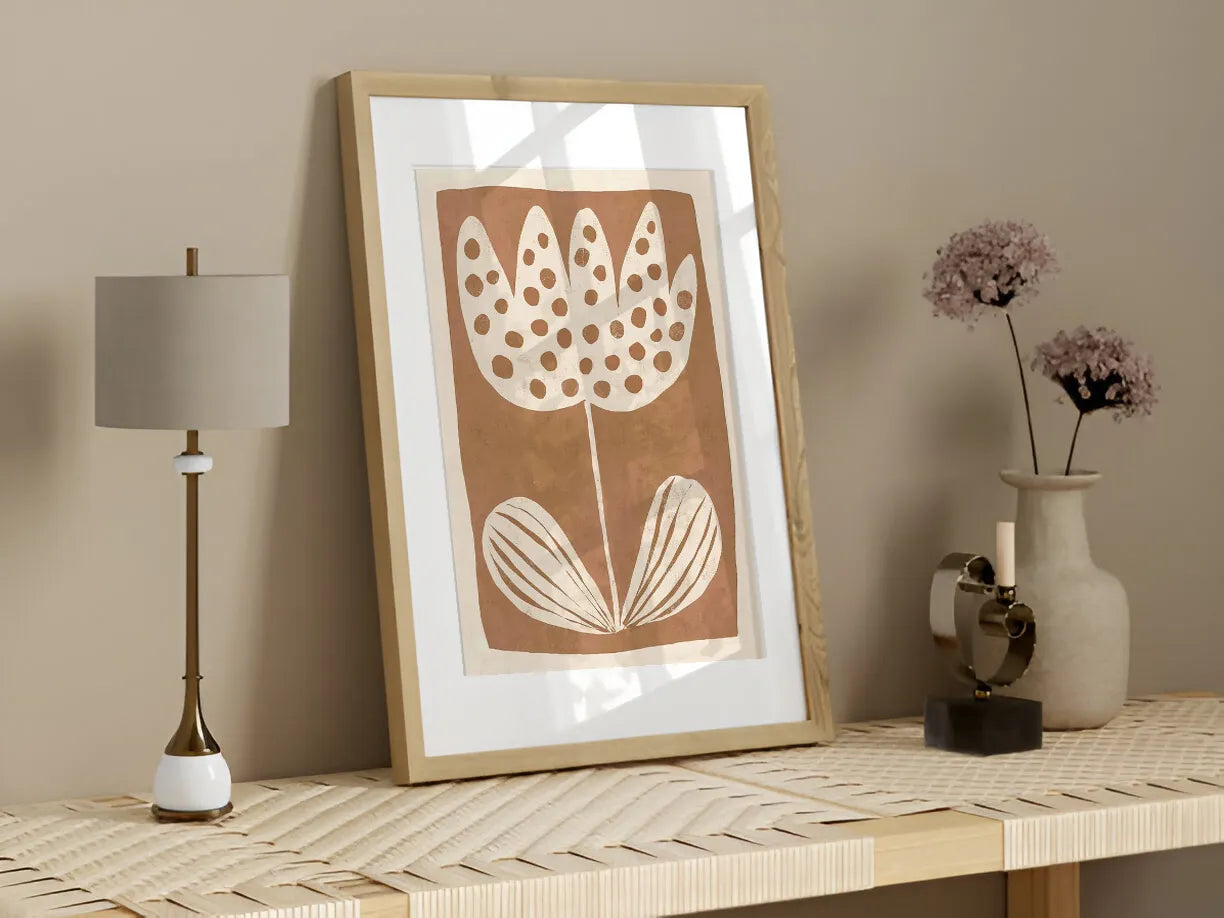 Modern Floral Poster