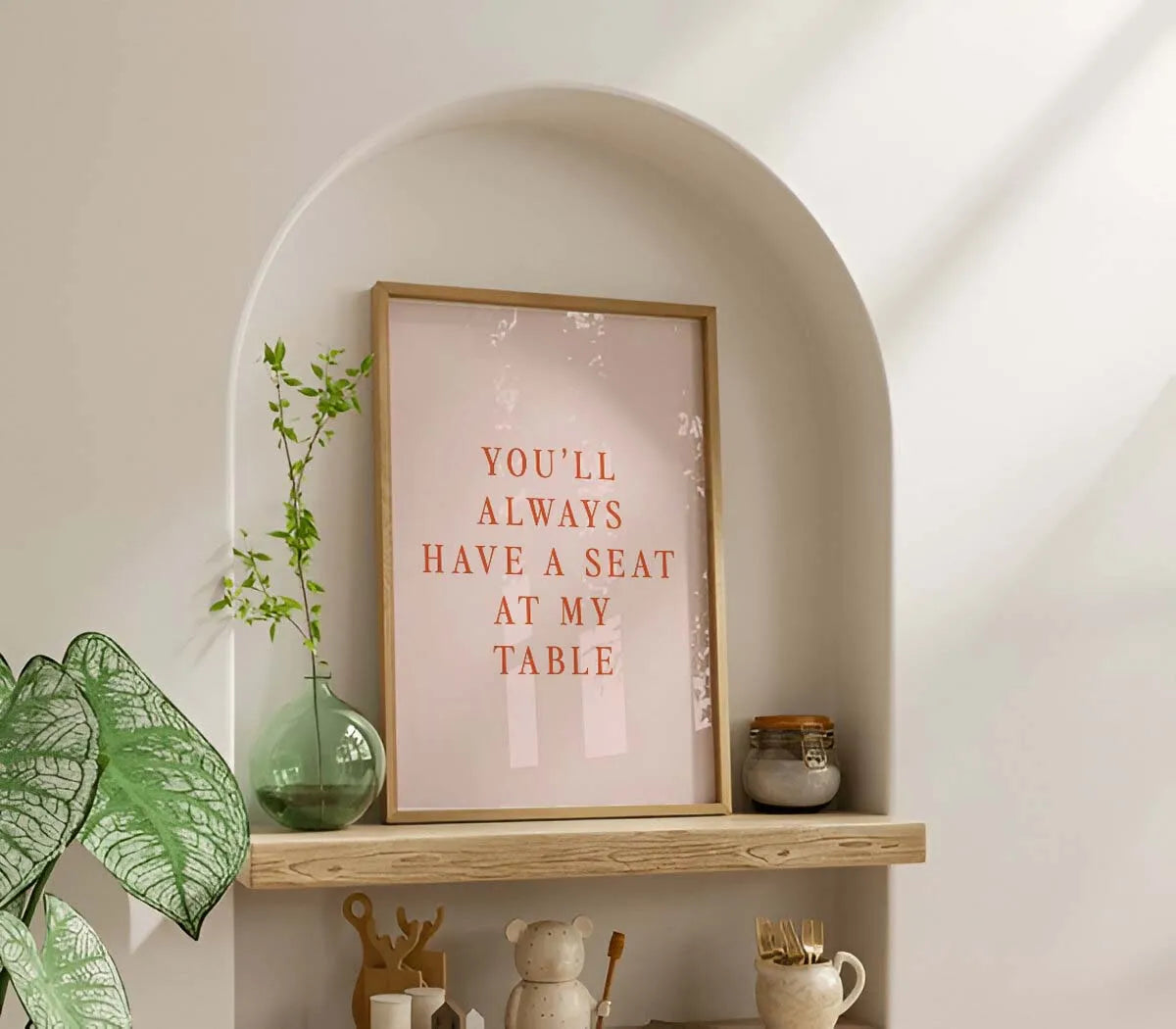 Words of Welcome Poster