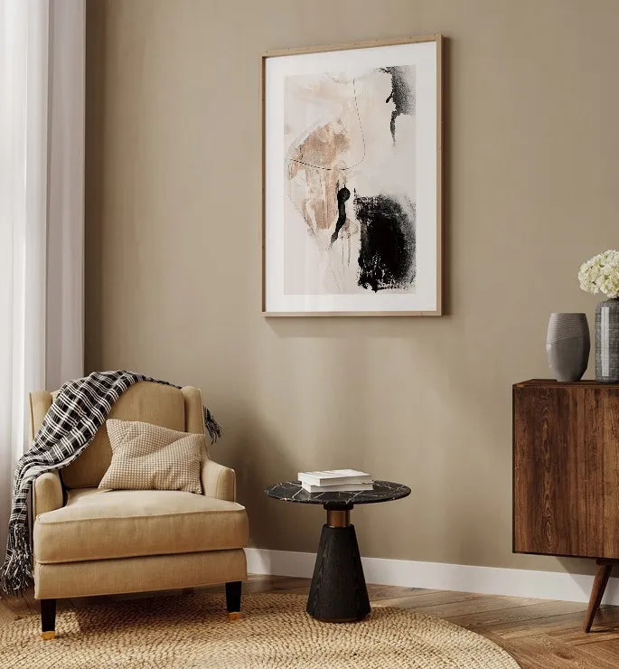 Abstract Terracotta Poster