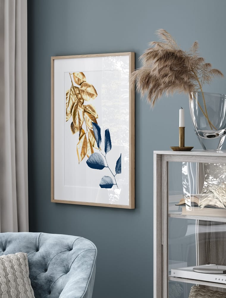 Golden Leaf Poster
