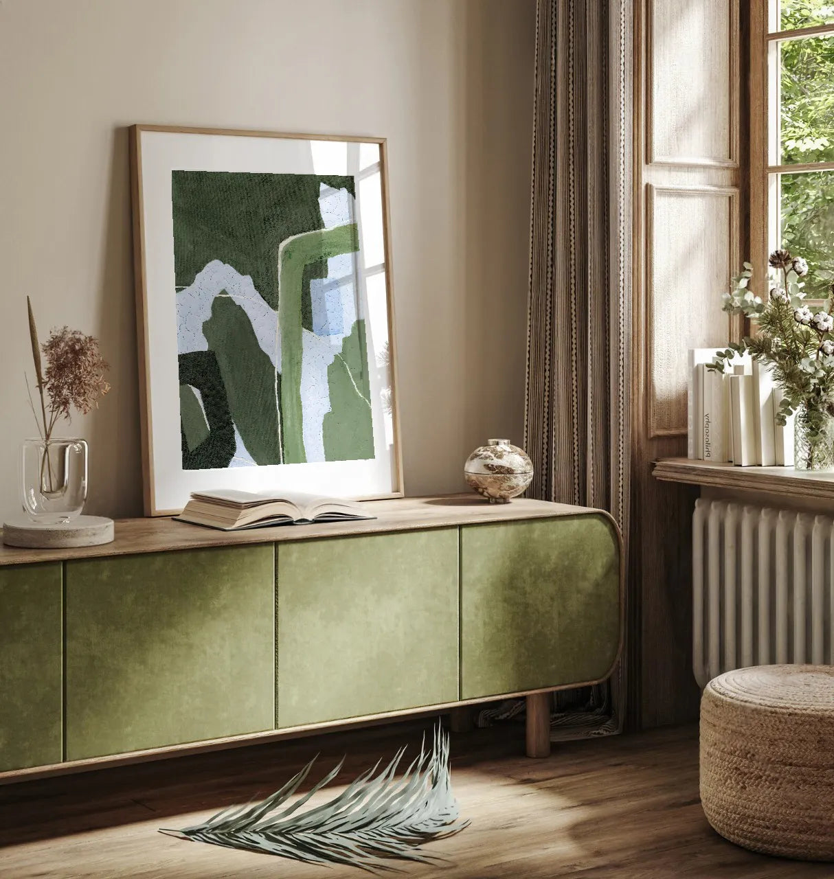 Verdant Layers Poster
