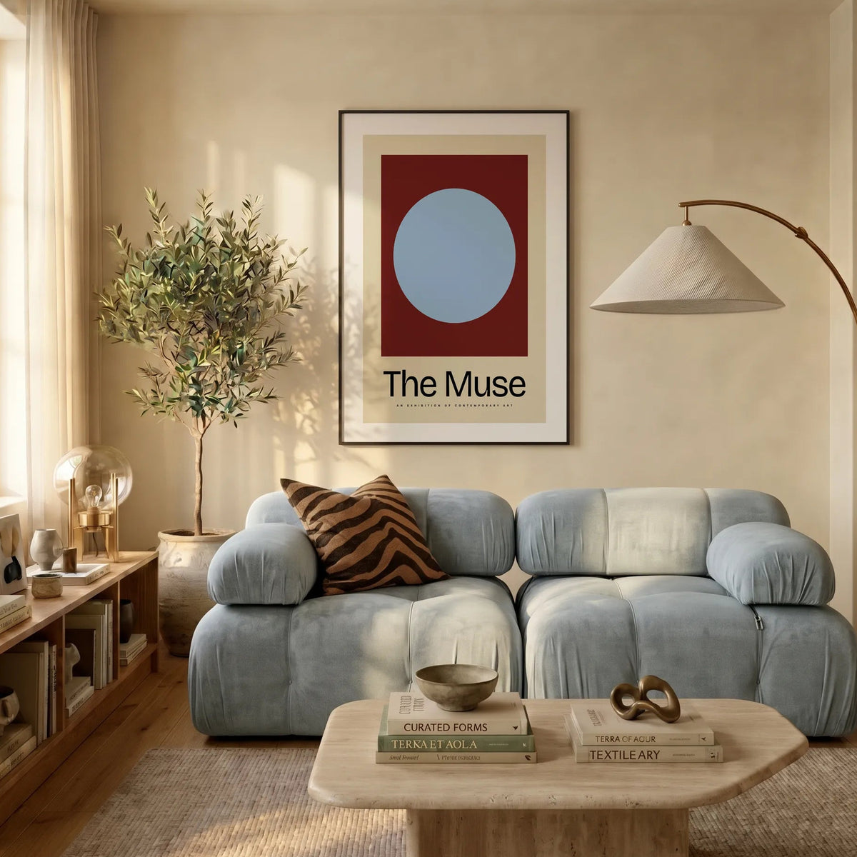 The Azure Circle Poster