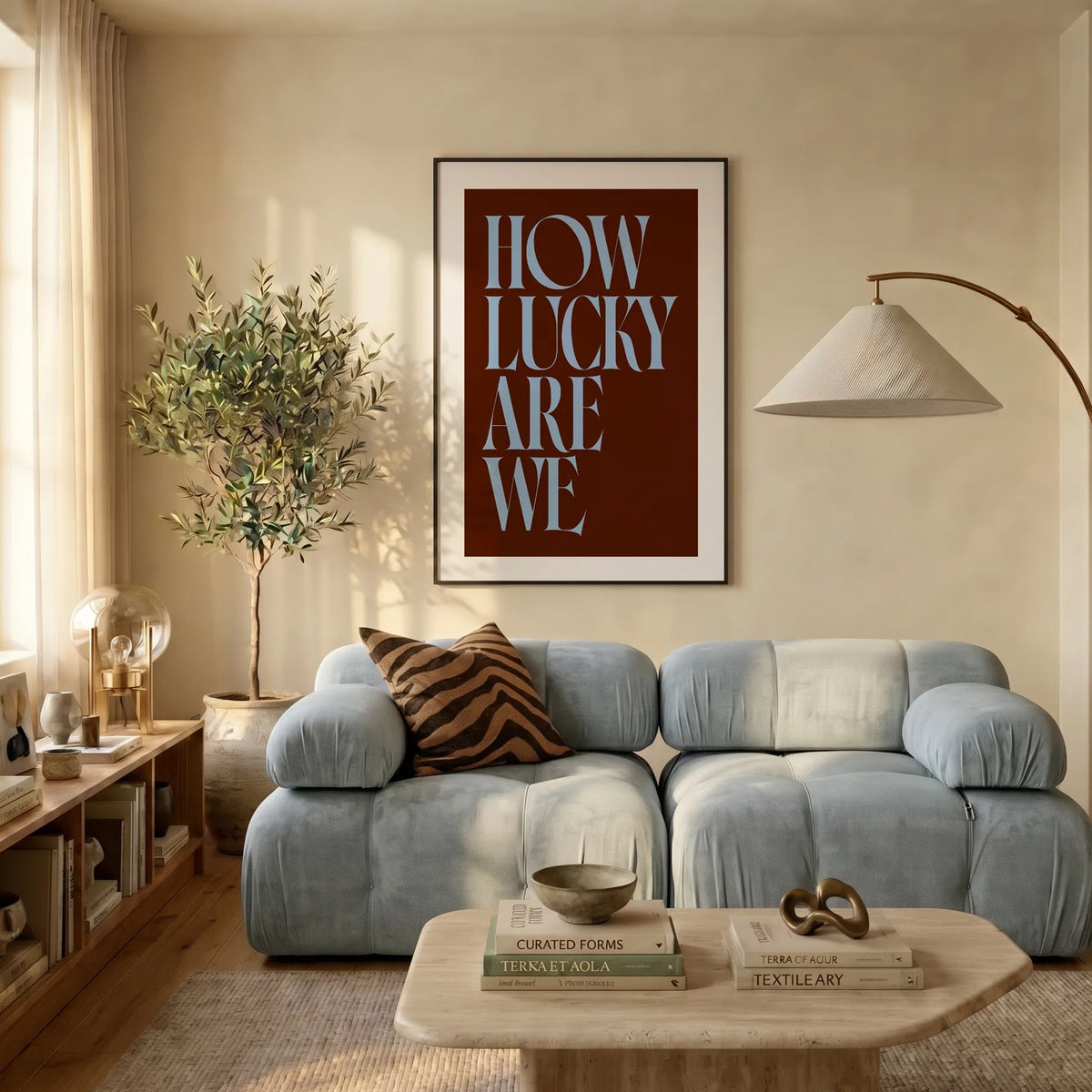 How Lucky Are We Poster