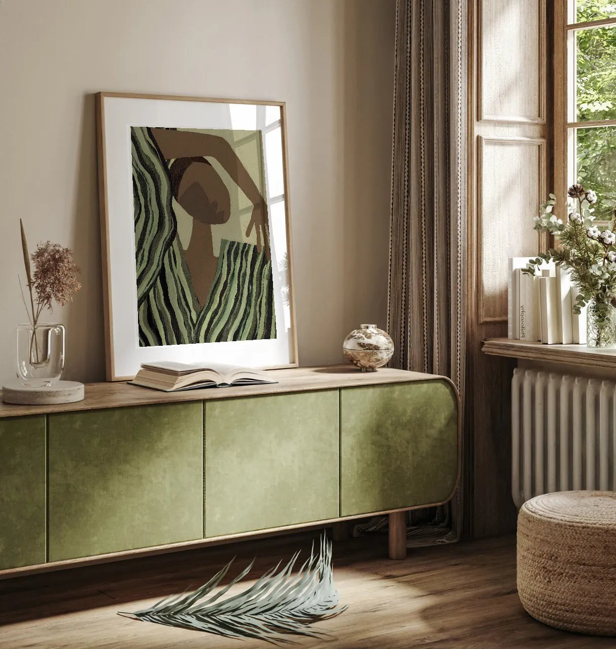 The Verdant Collection gallery wall
