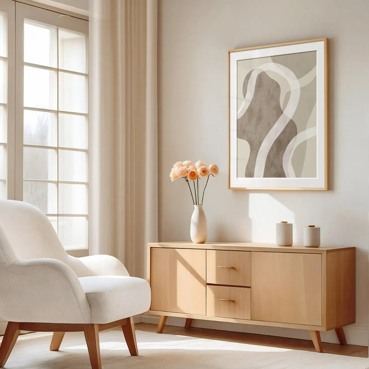 Modern Tonal Poster No. 2