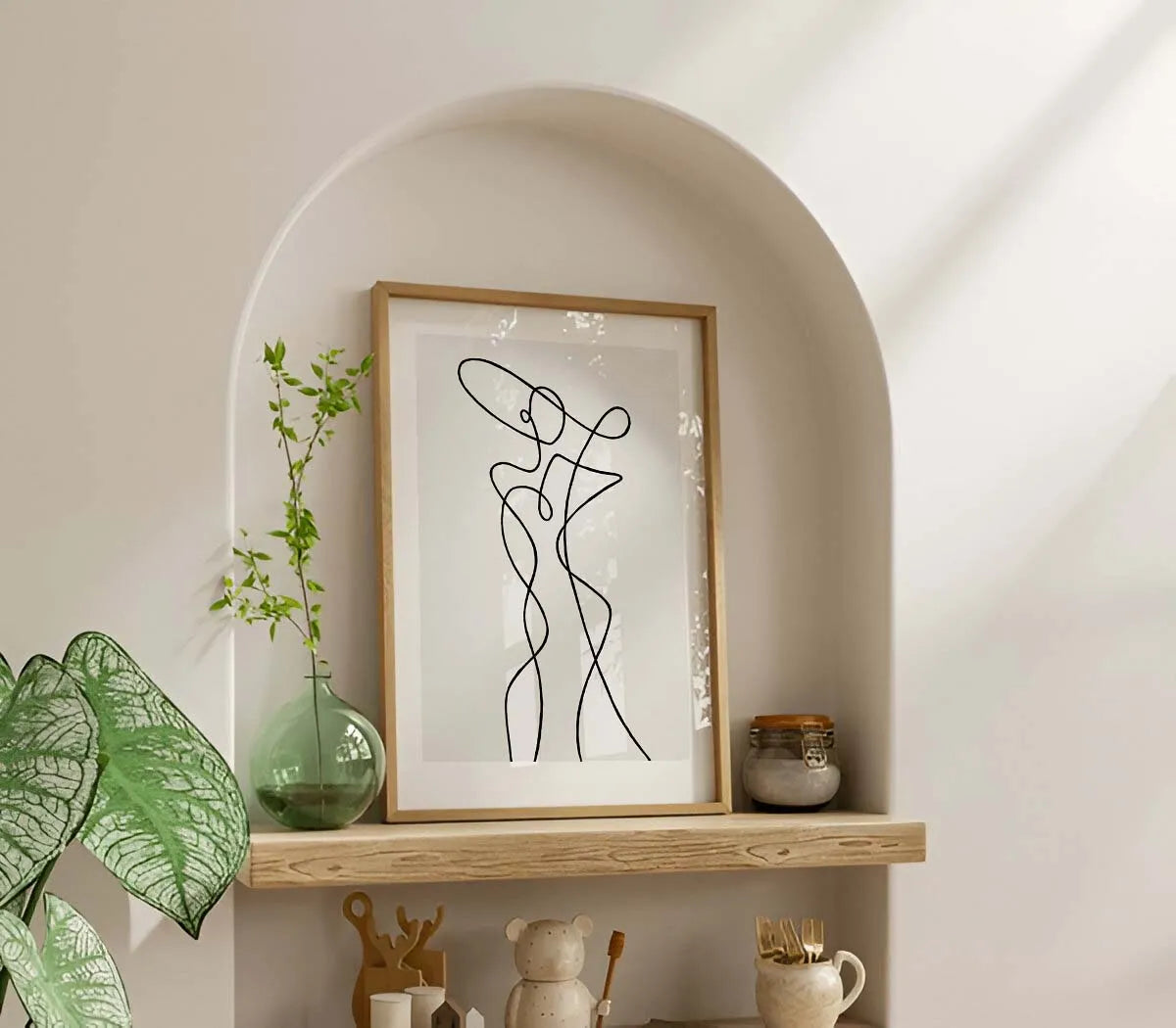 Femme Line Art Poster