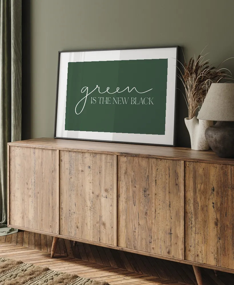 Green is the New Black Poster