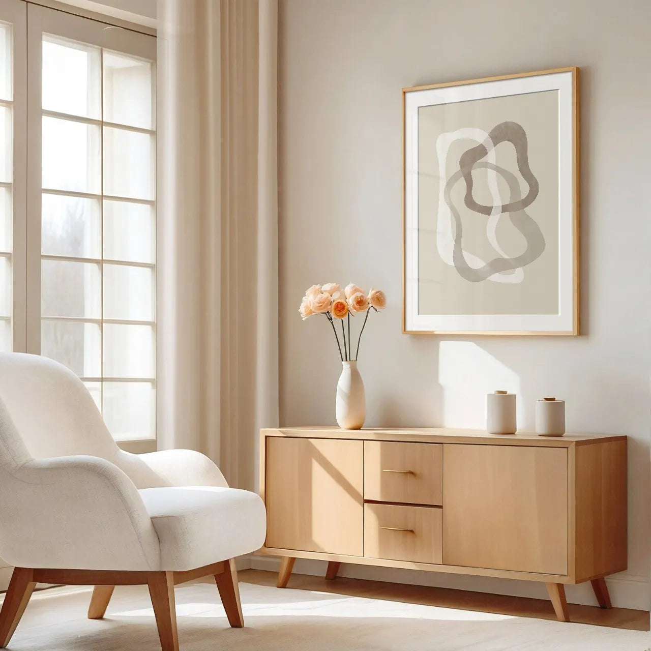 Modern Tonal Poster No. 1