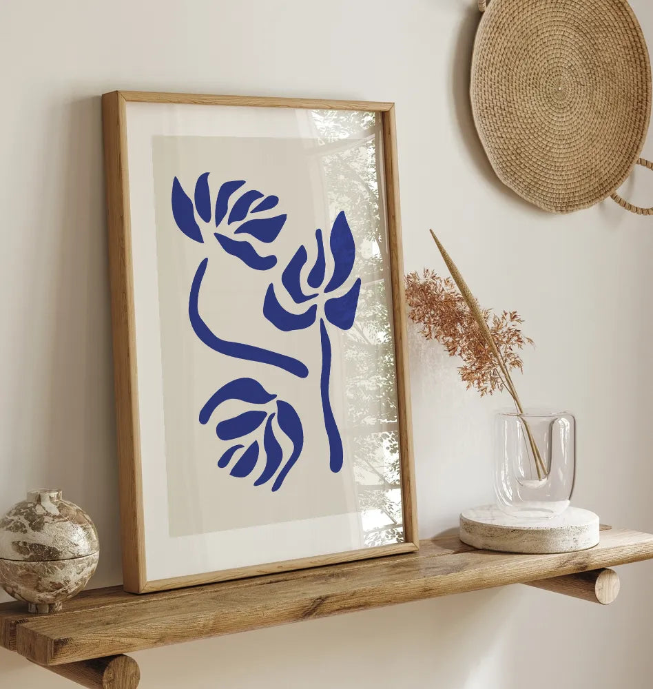 Blue Poster