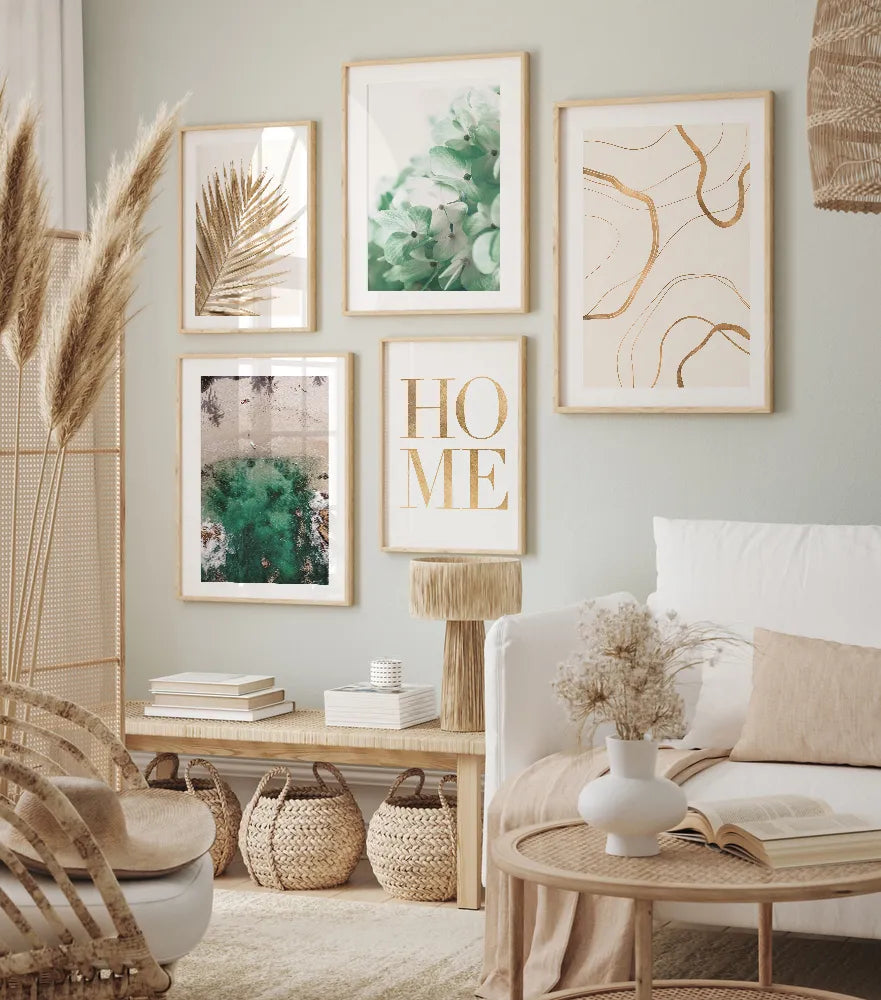 Golden Palm Poster