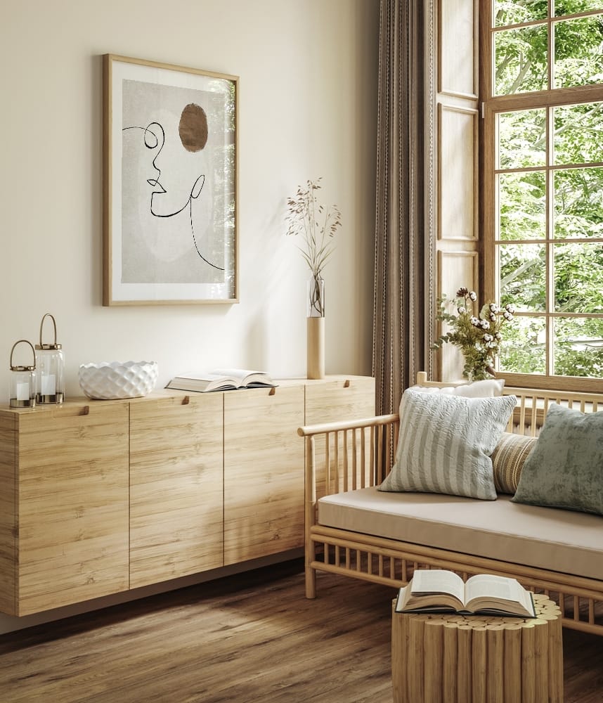 Neutral Harmony Gallery Wall