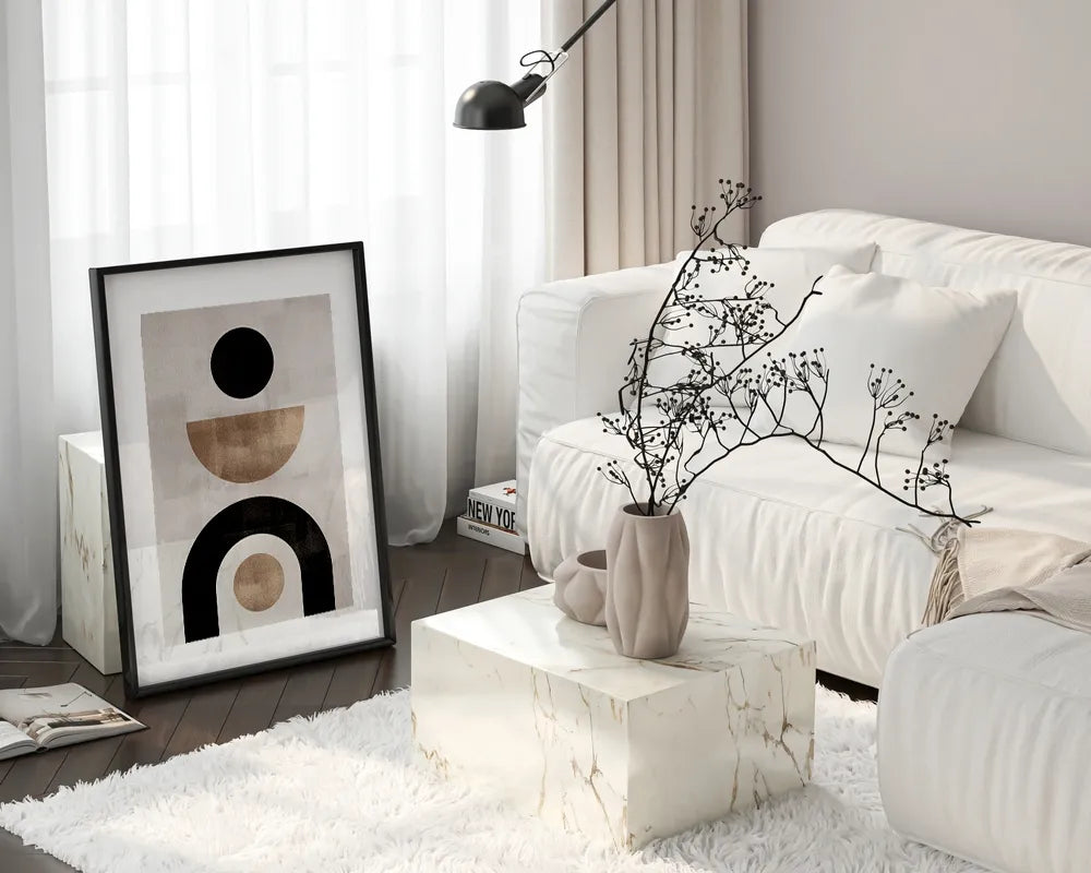 Minimalist Modern Gallery Wall