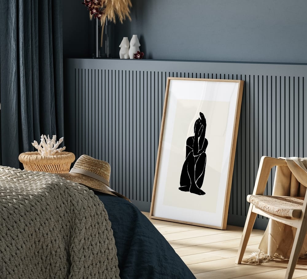 Black Sticker Poster