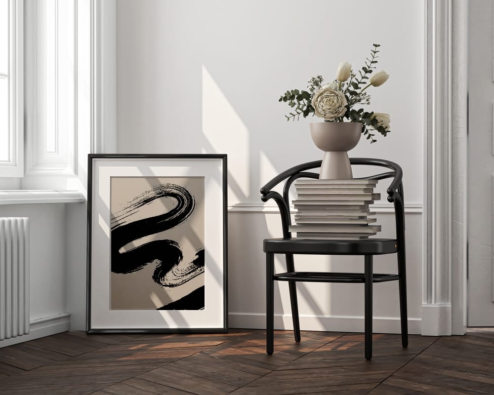 Black Waves Poster