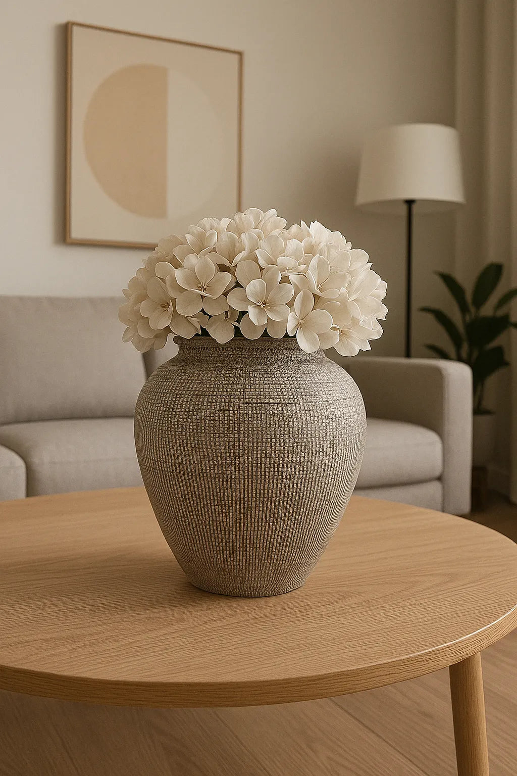 Earthy Orb Vase