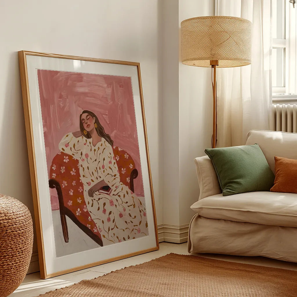 Golden Glow Gallery Wall