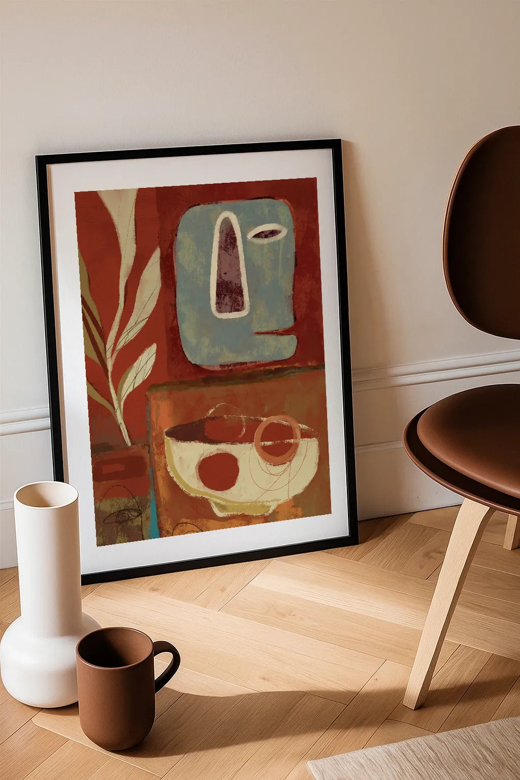 Red Sun Gallery Wall