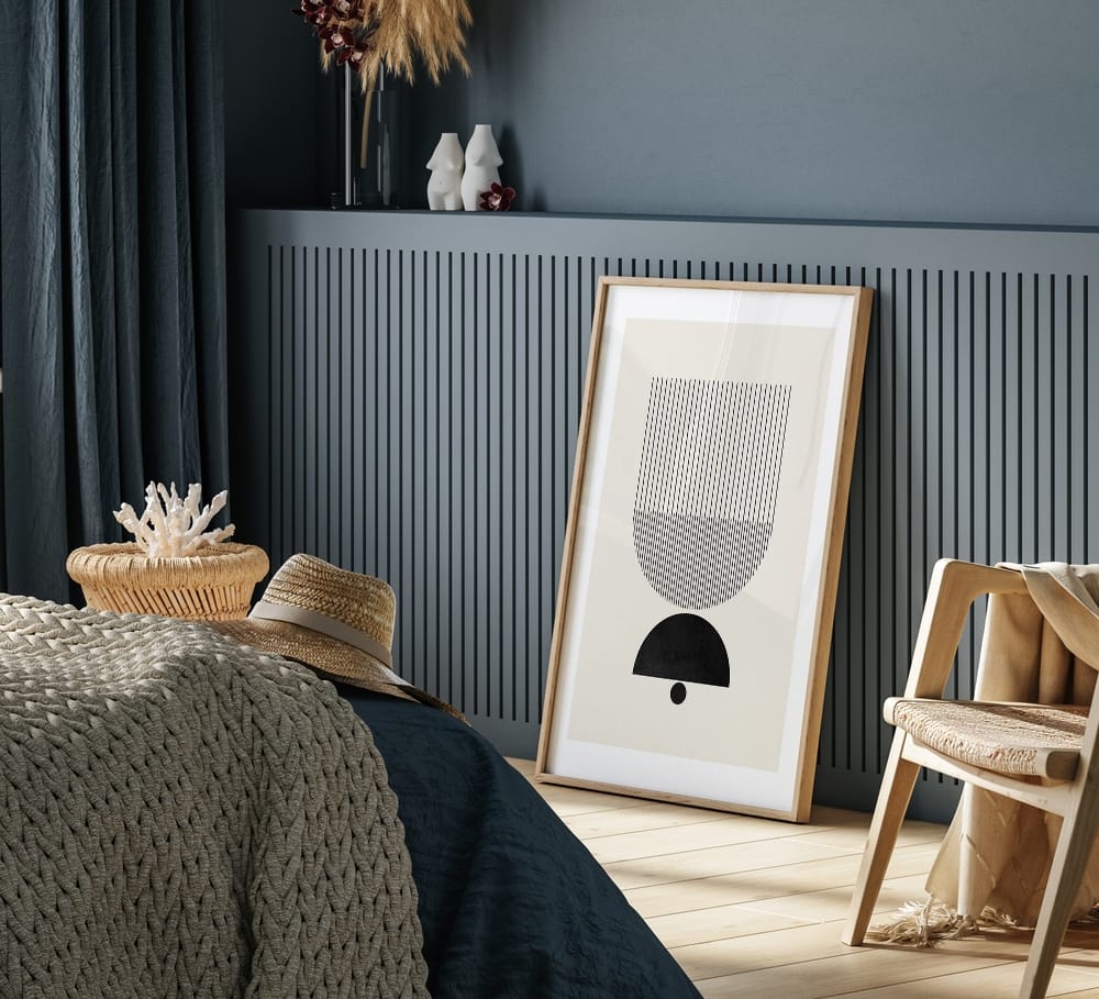 Textured Abstract Poster