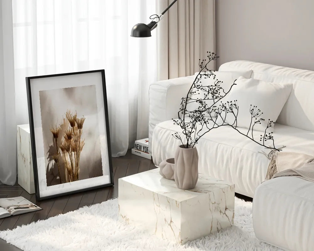 Dried Blooms Poster