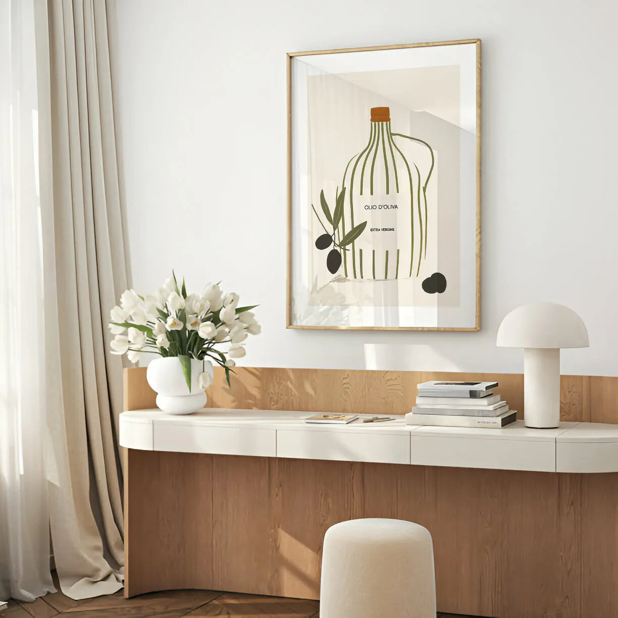 Olive Oil Essence Poster