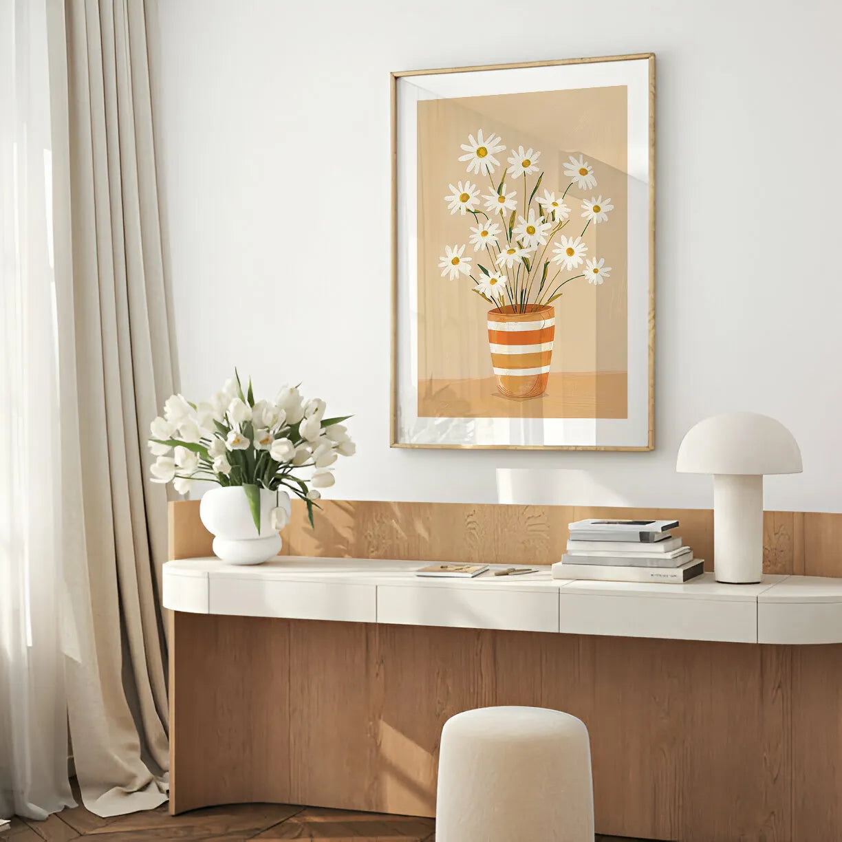Sunny Daisies Poster