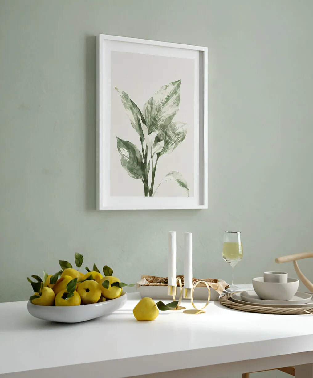 Botanical Calm Quartet Gallery Wall