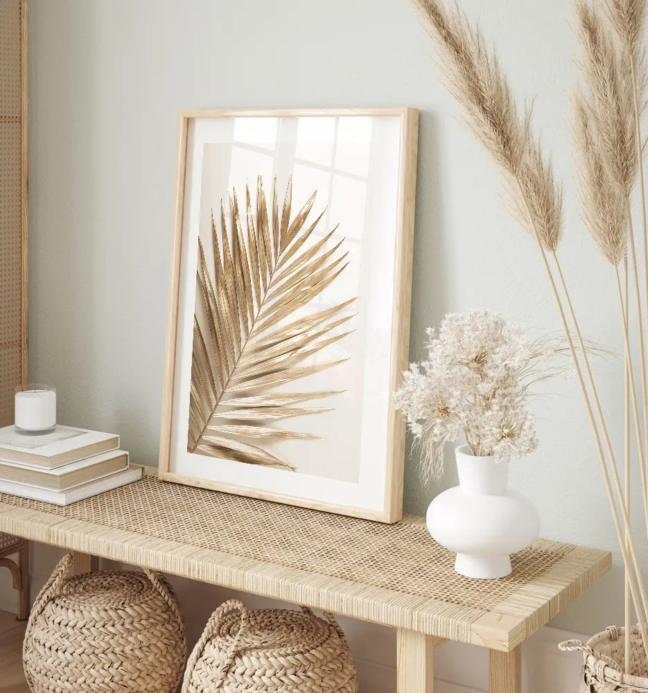 Golden Palm Poster