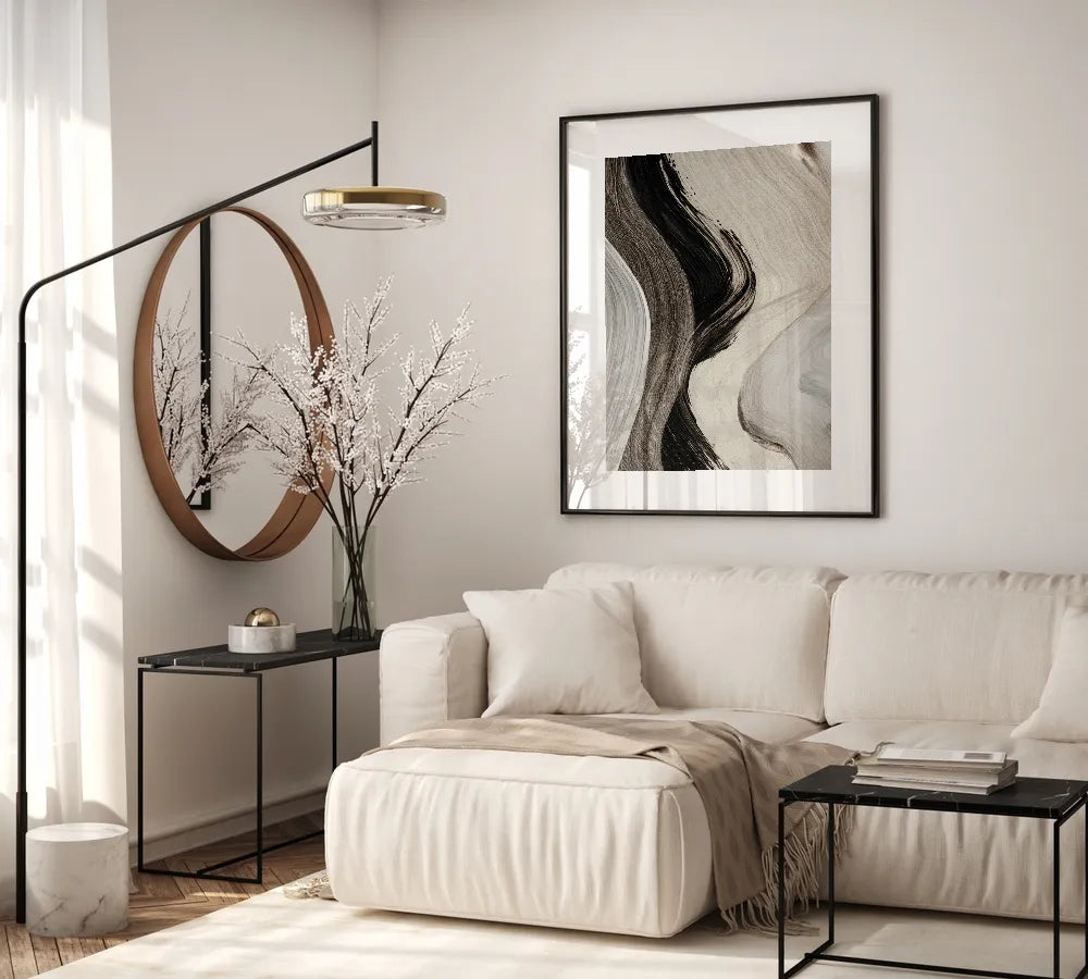 Minimalist Art Gallery Wall