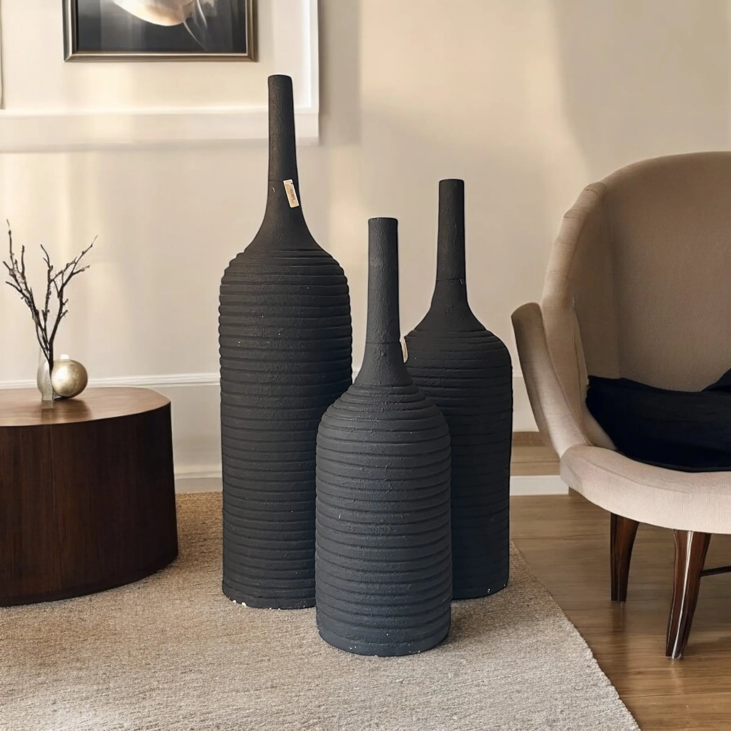 Noir Modern Vase