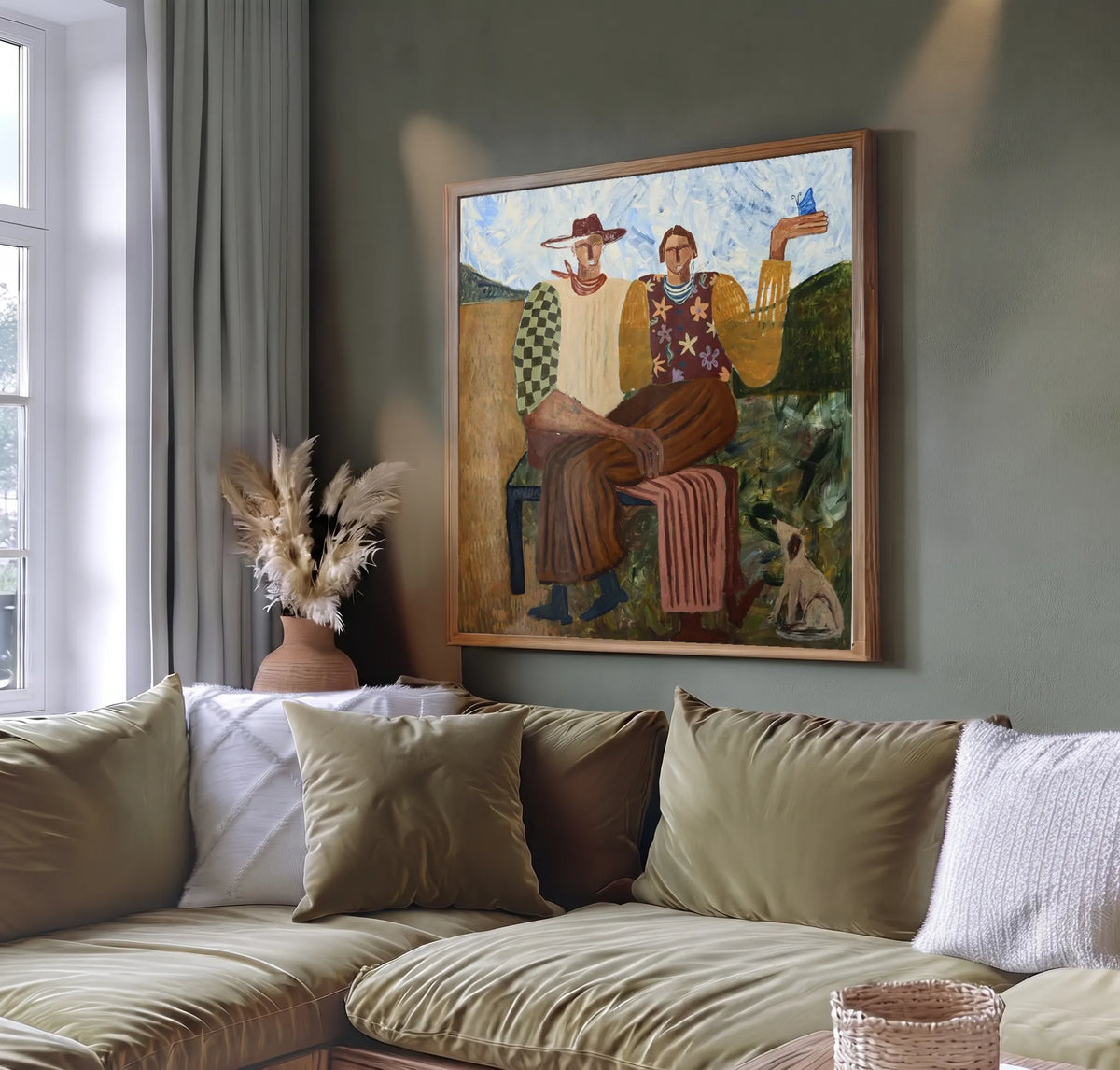 Muted Canvas Poster