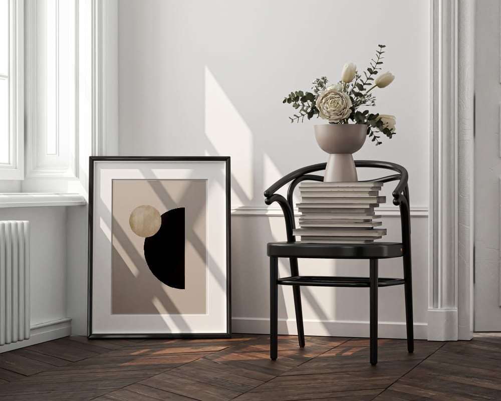 Circles Shape Poster
