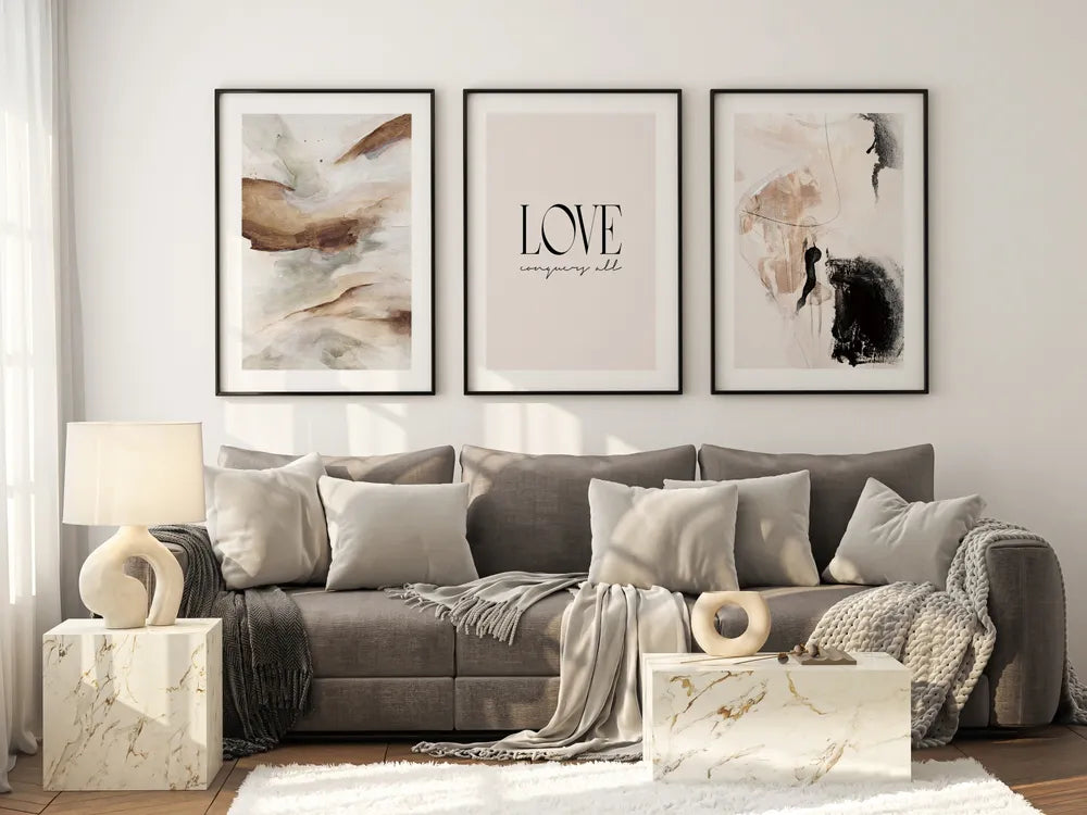 Serene Serenity Gallery Wall