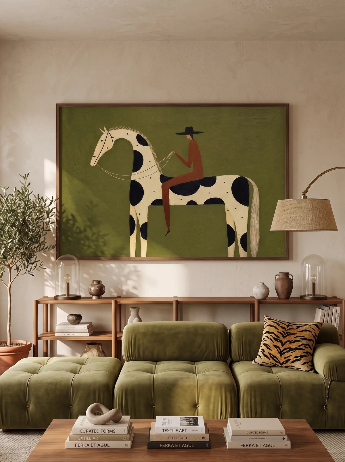 Polka Dot Prairie Poster