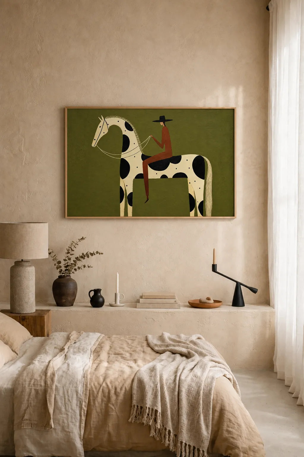 Polka Dot Prairie Poster