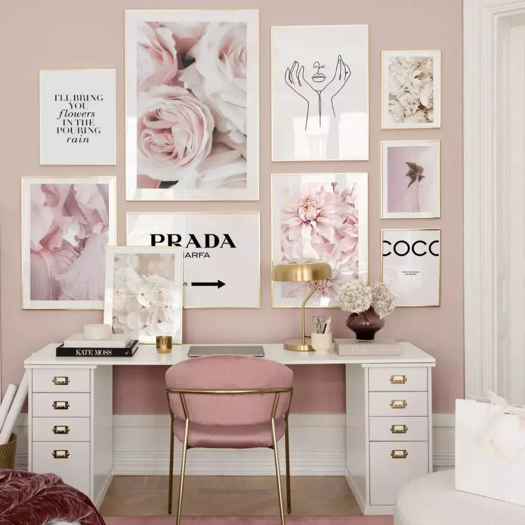 Coco Chanel Quote Poster
