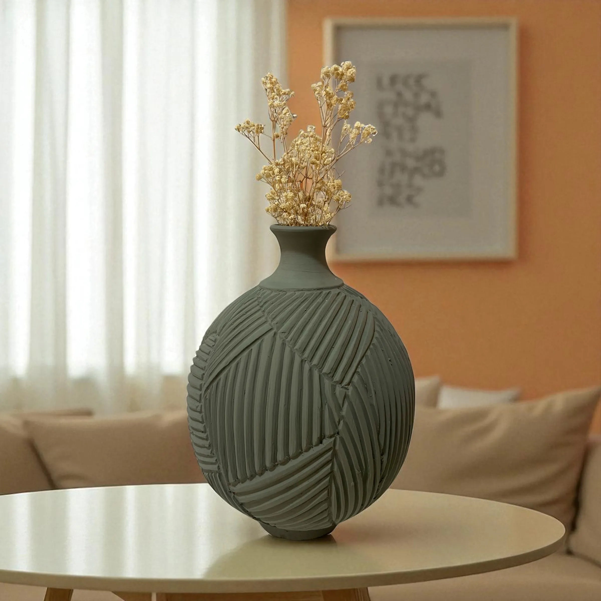 Olive Harmony Vase