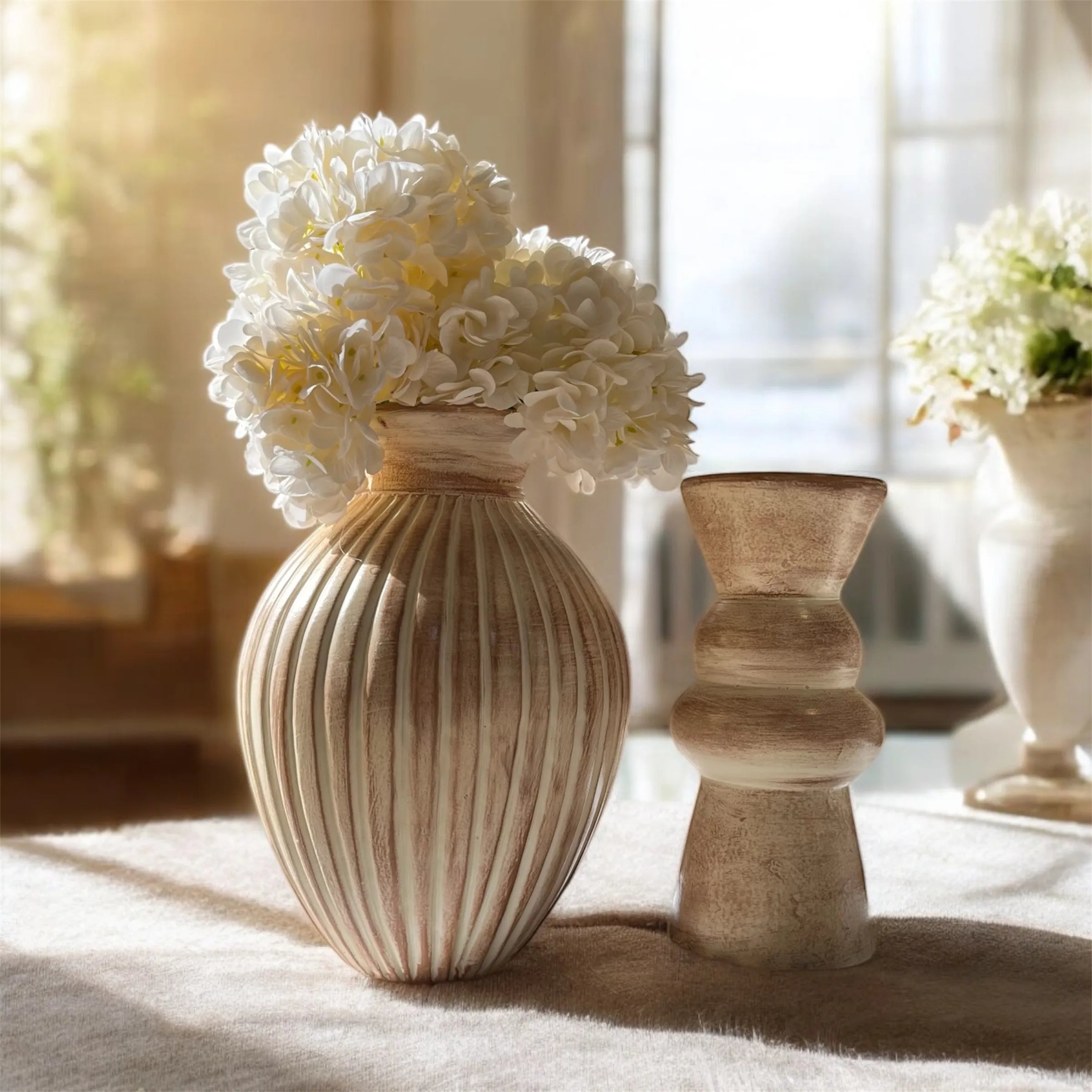 Sunlit Ribbons vase