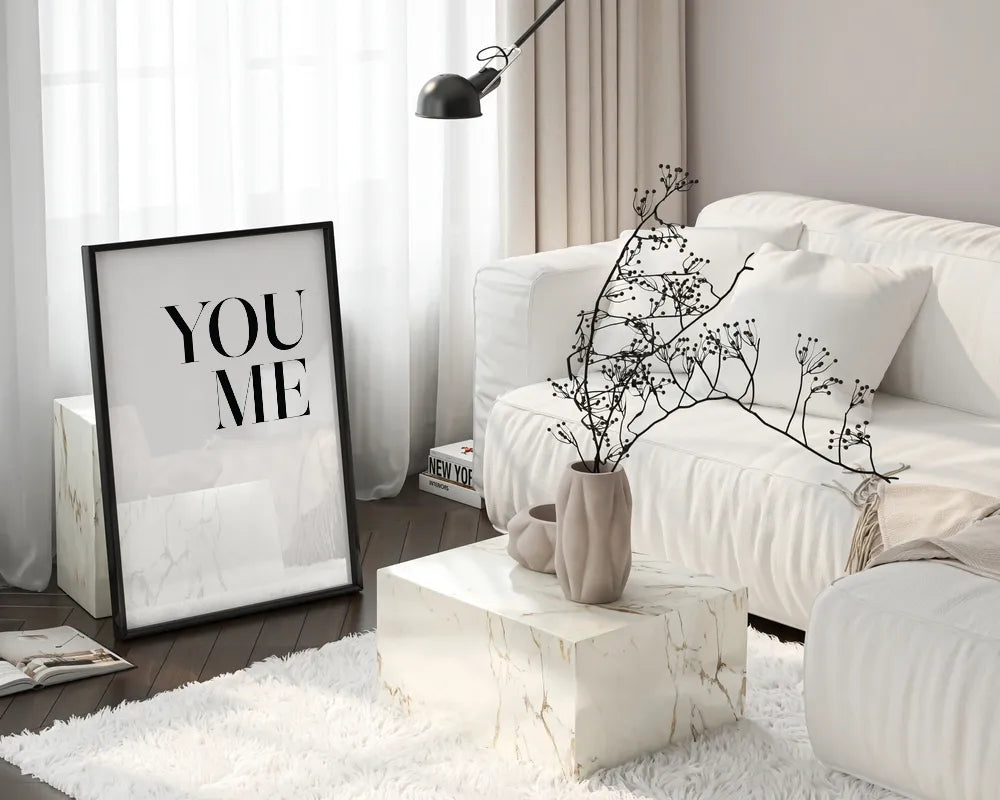you me poster Poster