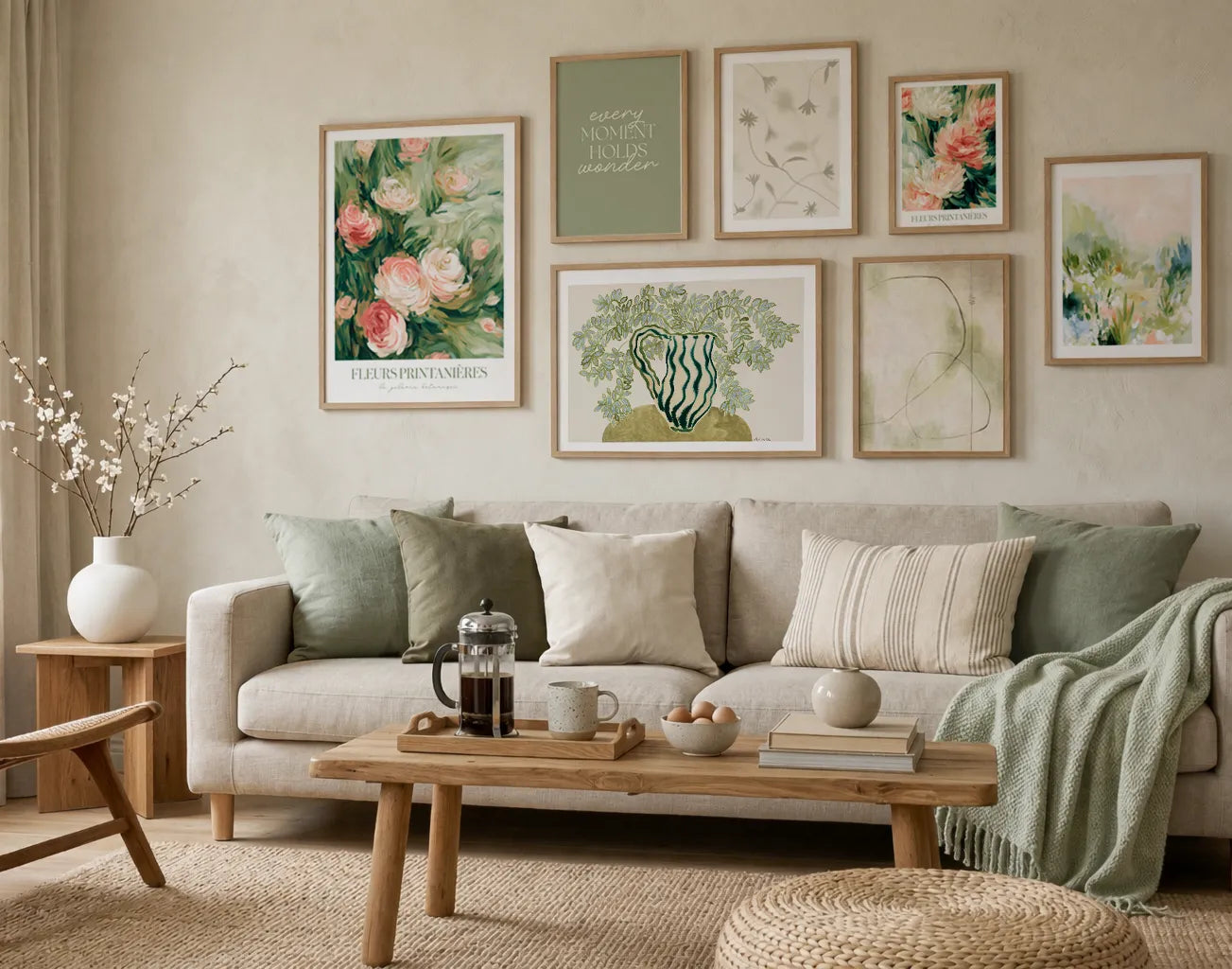 Modern Muse Collection gallery wall