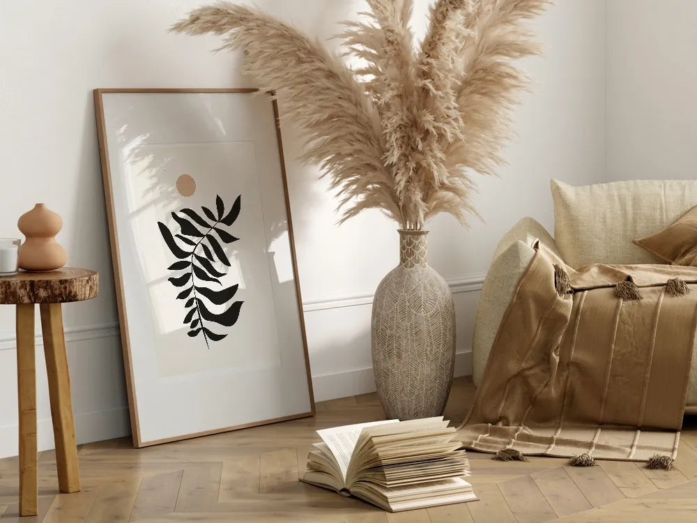 Black Leaf  Poster