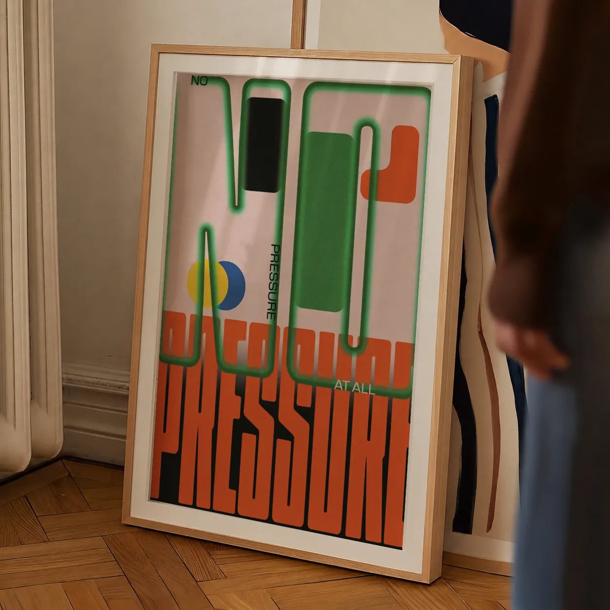 Bold Balance Typography Poster